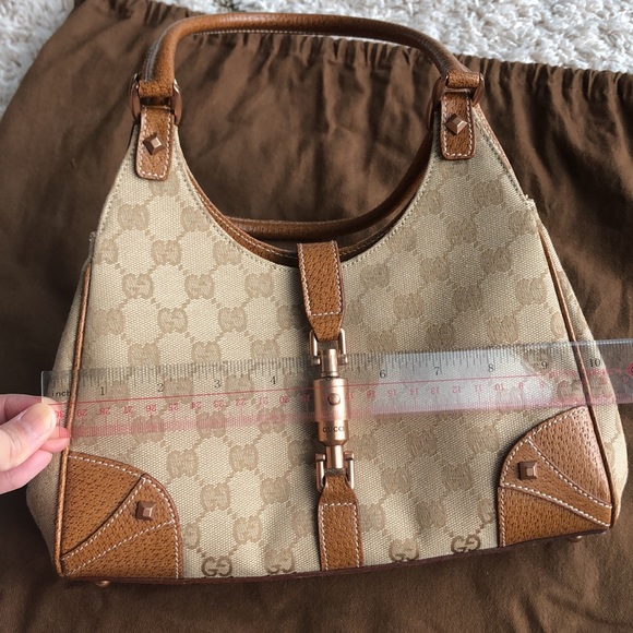 Vintage Gucci Jackie O GG Shoulder Bag - Picture 13 of 15